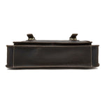 Cartable Cuir Vintage Noir