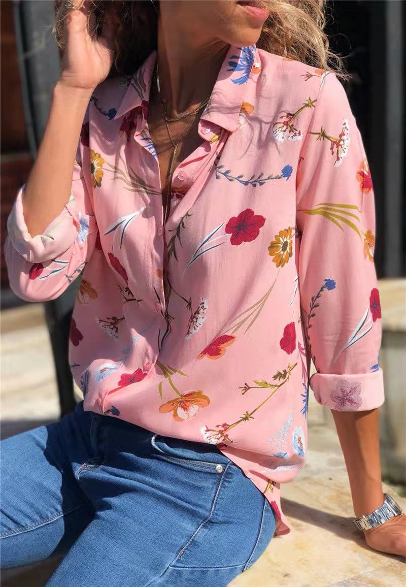 Chemise a fleur femme deals