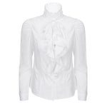 Chemise blanche luxe femme vintage