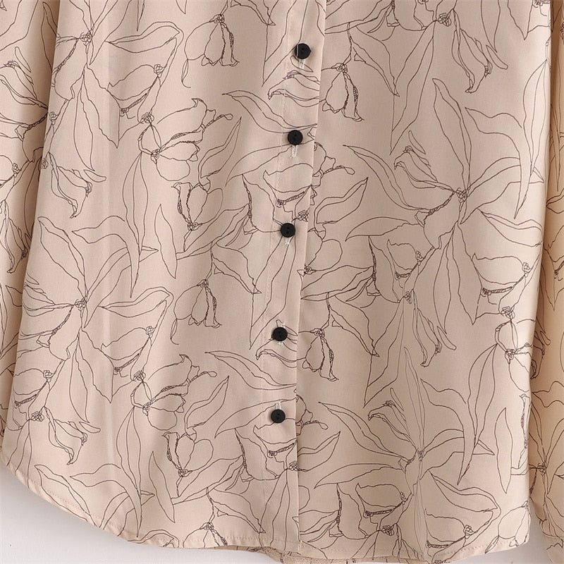 Chemise motif sales vintage