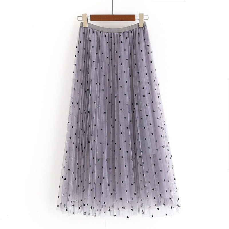 Jupe a pois vintage sales