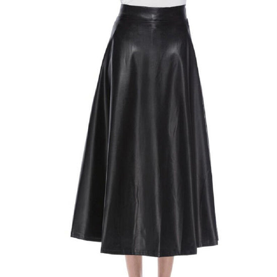 Jupe cuir vintage