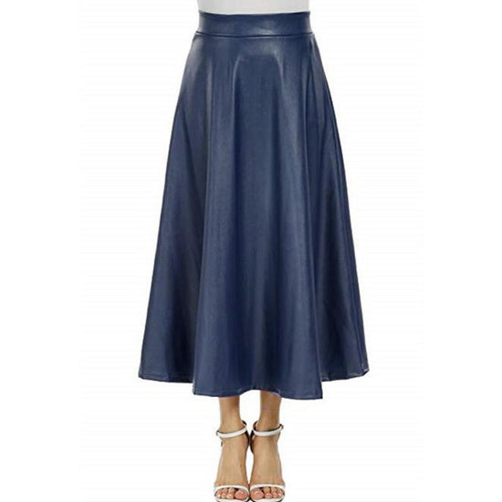 Jupe cuir vintage