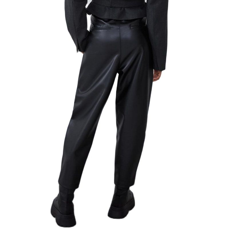 Pantalon cuir vintage femme best sale