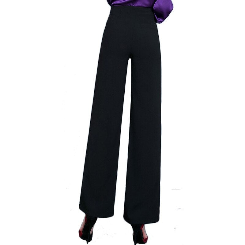 Pantalon Taille Haute Femme Noir Vintage Vintage Nation