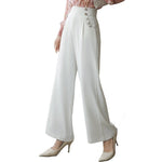 Pantalon Taille Haute Femme Vintage