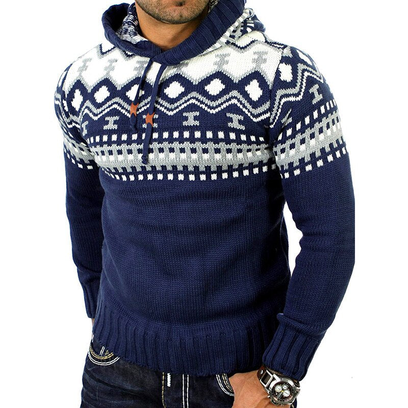 Pull en sales laine vintage