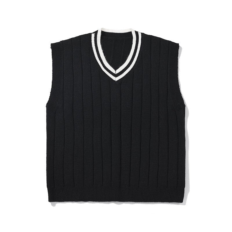 Pull sans manche homme grande sale taille