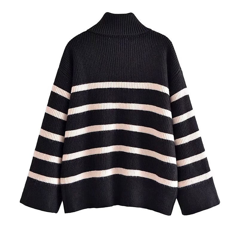 Pull hiver vintage femme