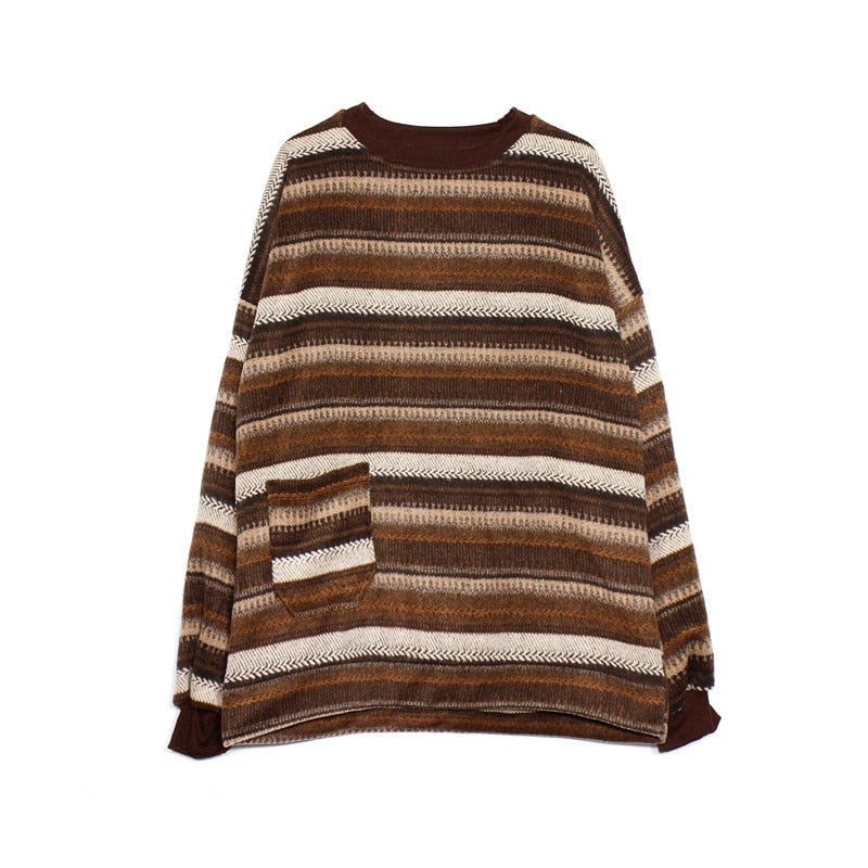 Pull clearance homme marron