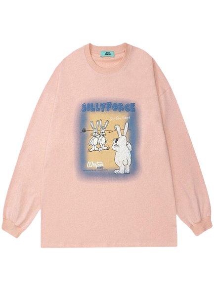 Pull Oversize Lapin