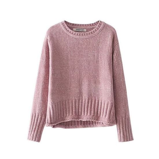 Pull tennis col en v vintage femme