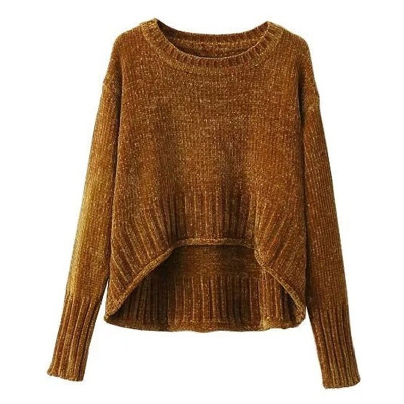 Pull Femme Vintage Taille 38/40 - Couleur Marron, Style Classique, En Très Bon état D'occasion