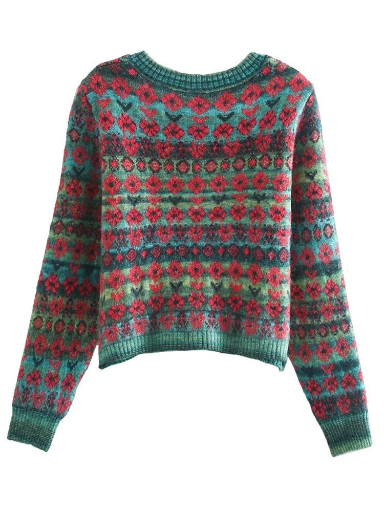 Pull vintage femme tricot Vintage Nation