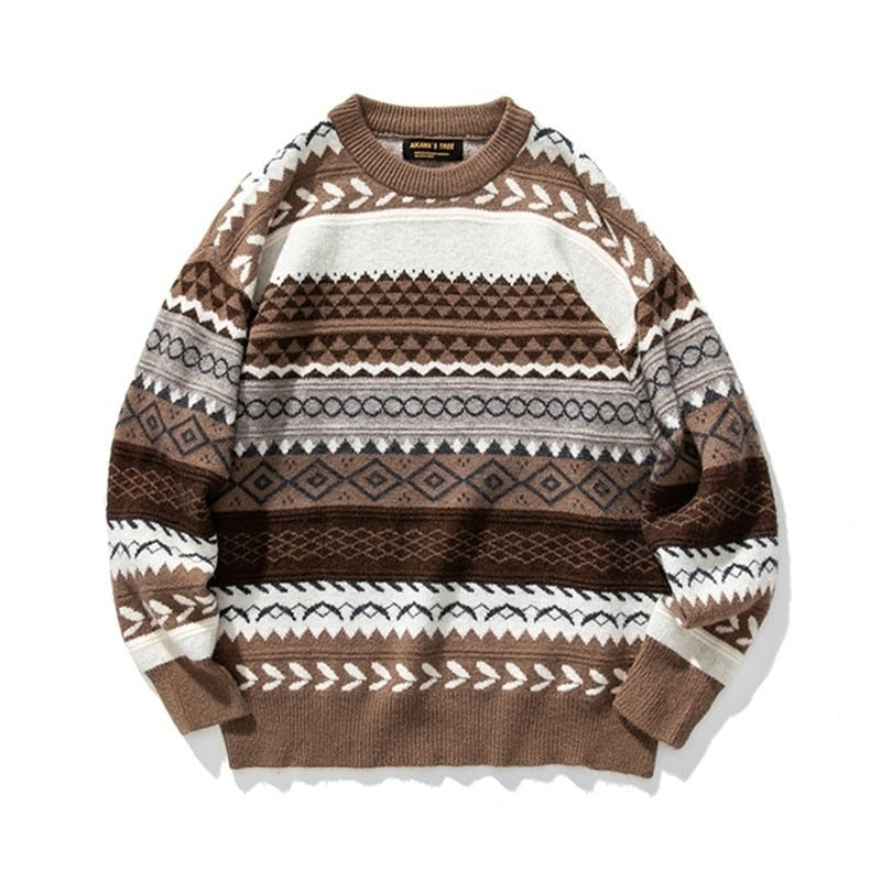 Pull vintage homme oversize Vintage Nation