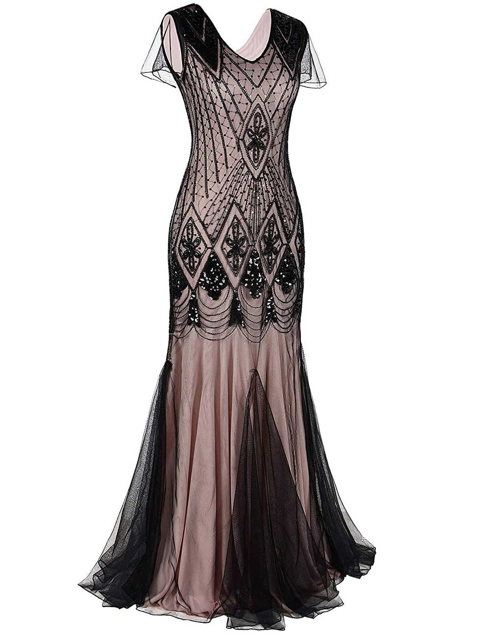 Robe Année 20 Vintage