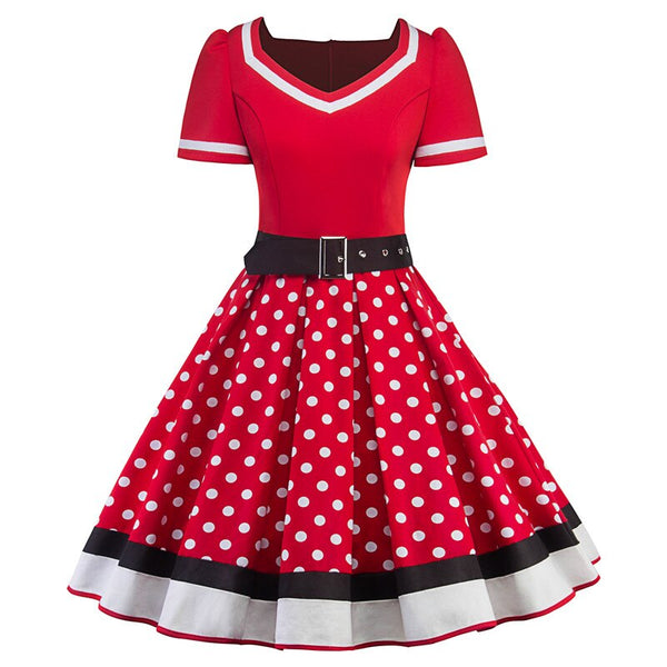 Robe Année 50 Fille Vintage Nation