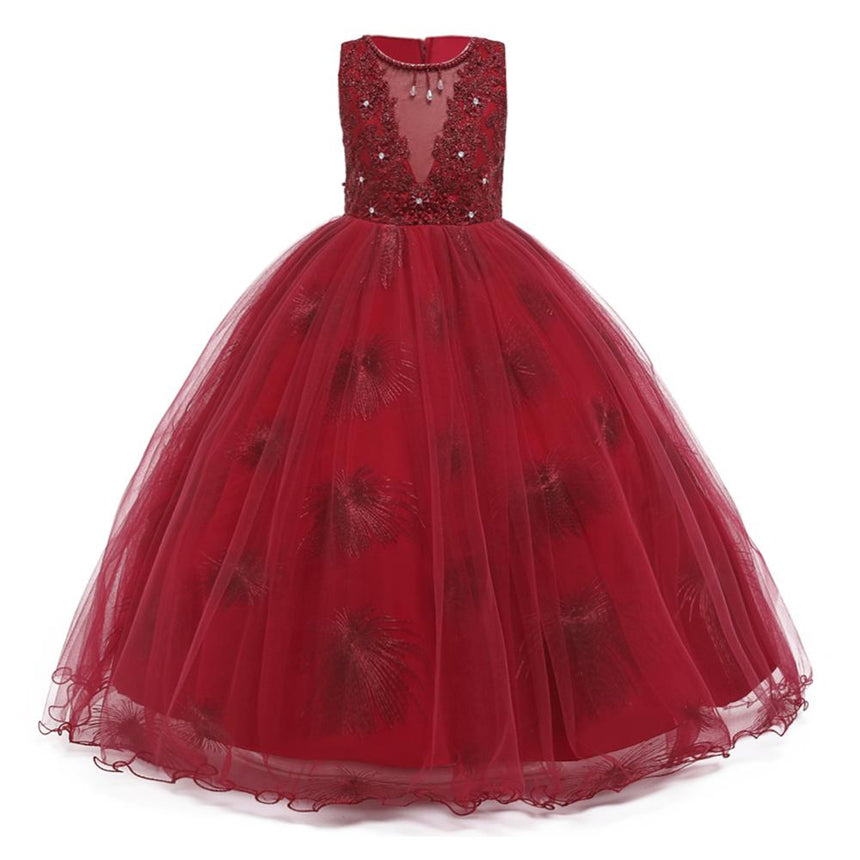 Robe Bouffante De Princesse Petite Fille - Vintage Nation