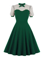 Robe Campagne Chic Année 40