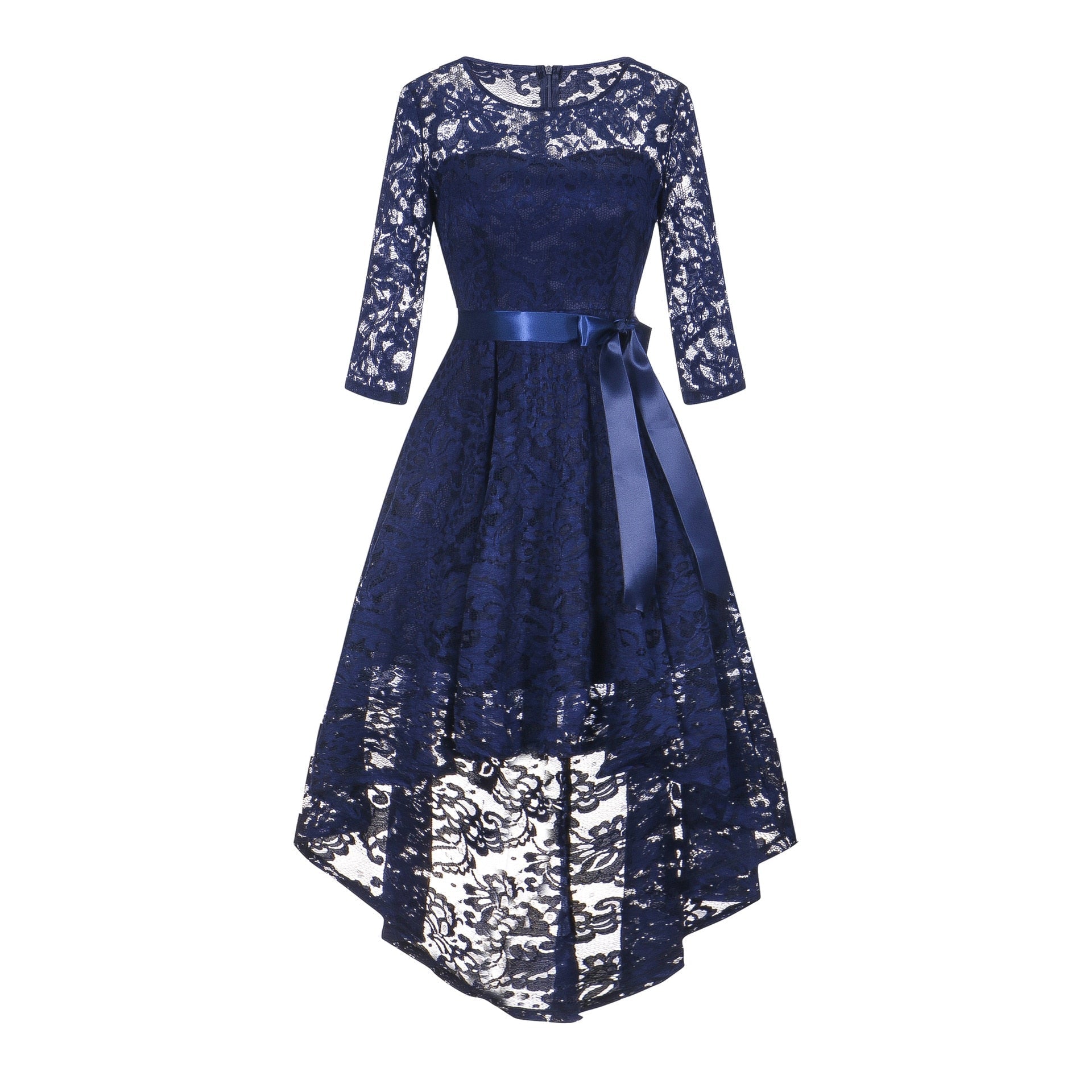 Robe Soirée Femme Bleu Princesse - Vintage Nation