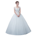 Robe De Mariée Princesse Blanc Cassé