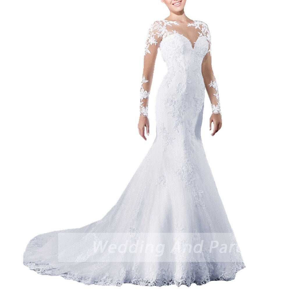 Robe De Mariée Princesse Dentelle Élégante