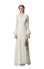 Robe de mariée style années 40