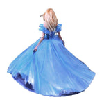 Robe De Princesse Bleu Ciel