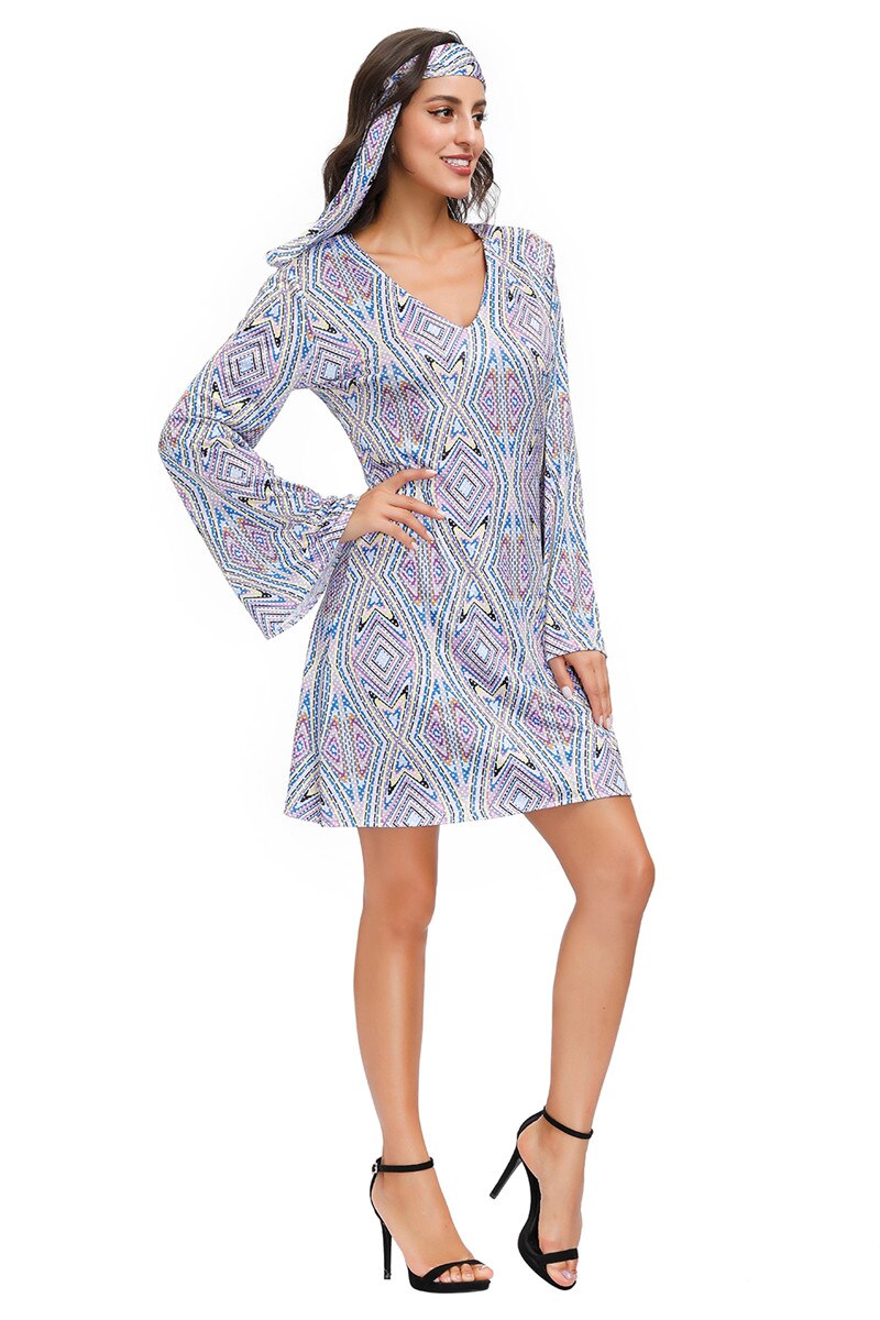 Robe Disco Femme Ann e 70 Vintage Nation