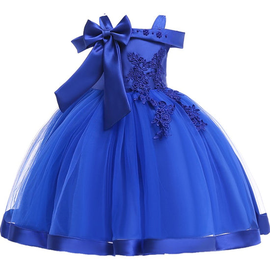 Robe Fille 3 Ans Princesse Bleu Ciel