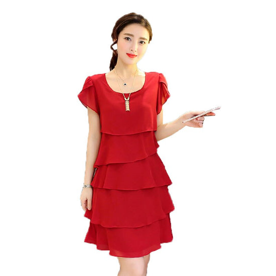 Robe Fille Rouge Style Année 30 Vintage Nation