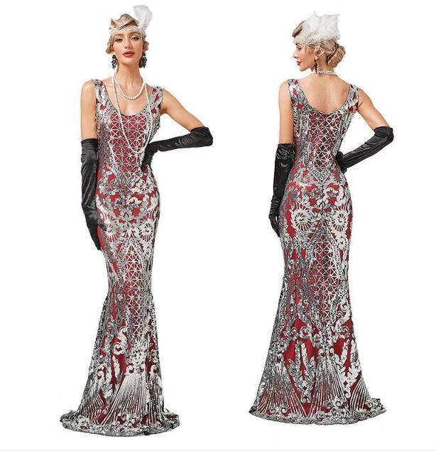 Robe Longue Vintage Année 20