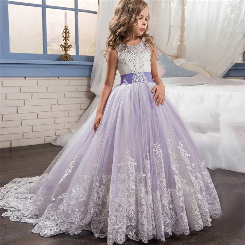 Robe de princesse fille mariage new arrivals