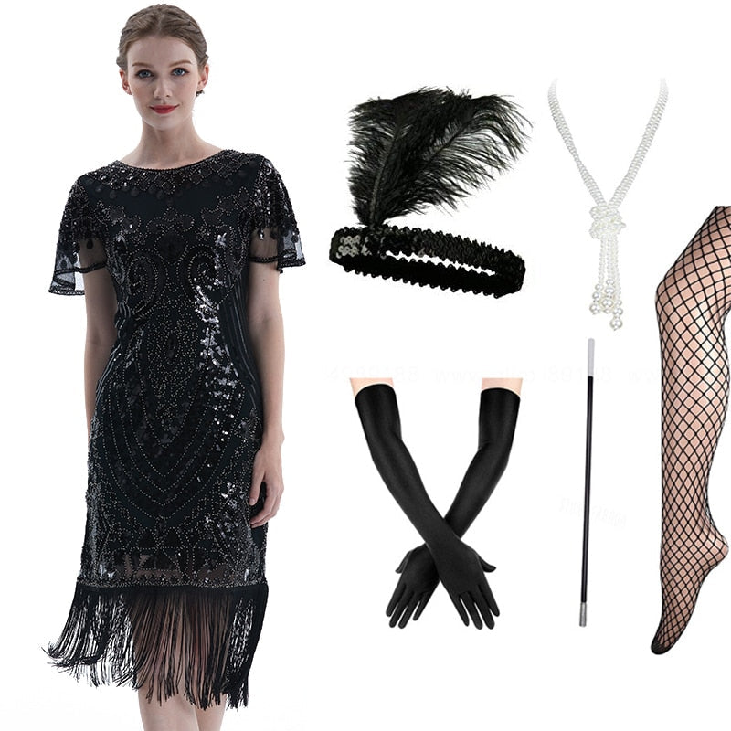 Robe année 30 pas cher sale