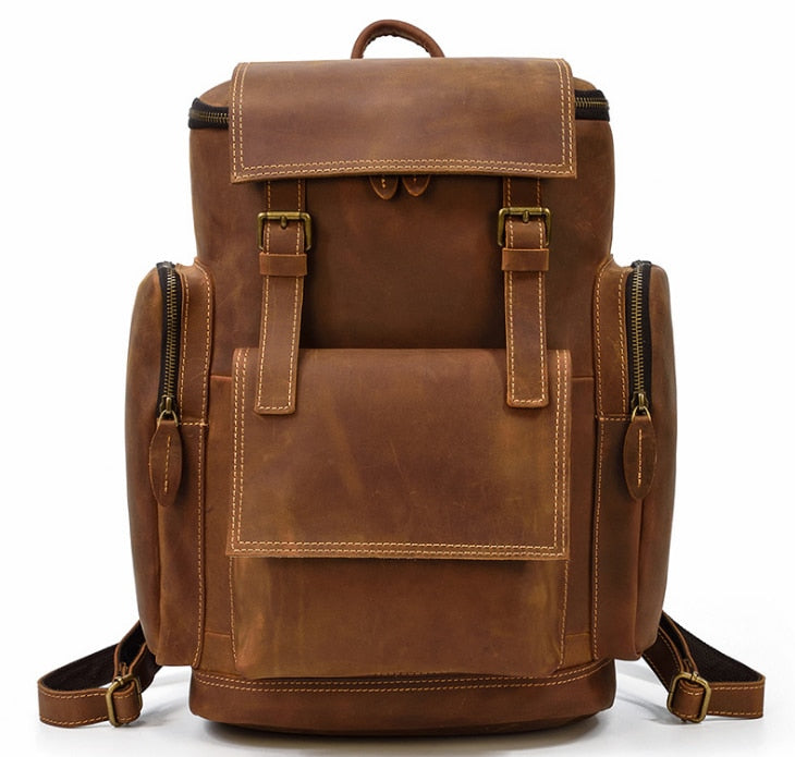 Sac à dos vintage cuir sales