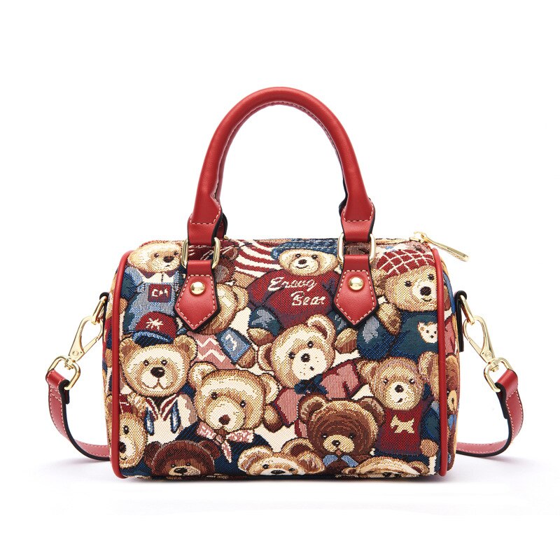 Sac à Main Vintage En Cuir - Bandoulière Marron, Intérieur Cuir, Très Bon état, Fabriqué En France