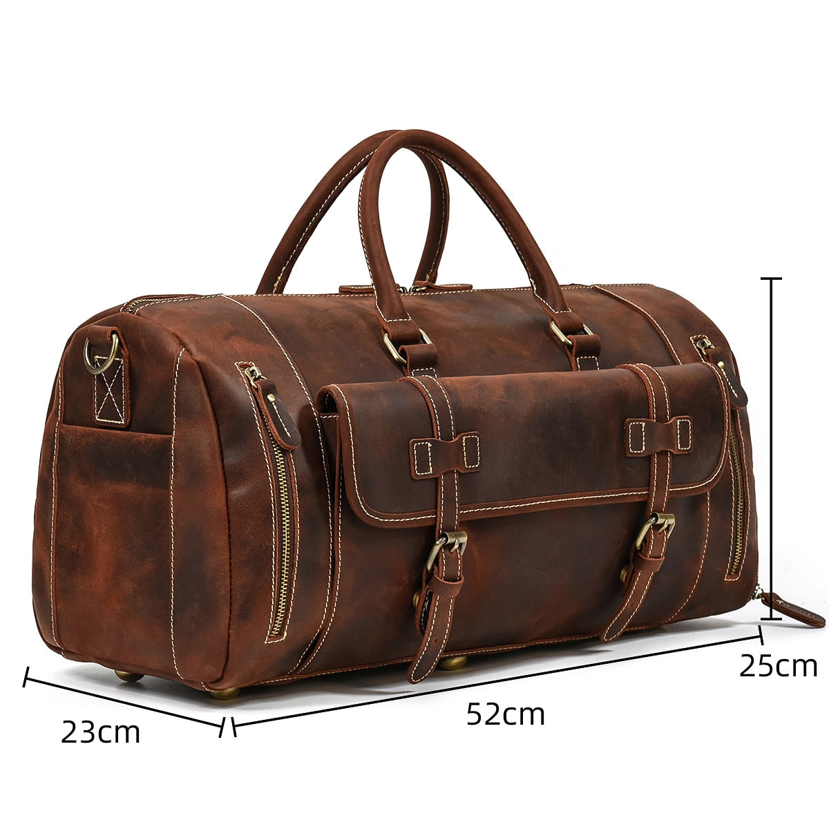 Sac de sport vintage cuir new arrivals