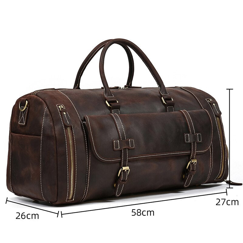 Sac on sale cuir sport