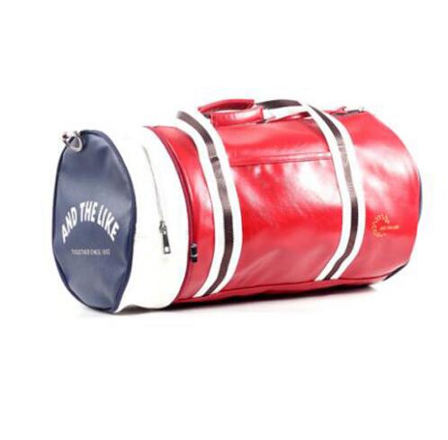 Sac de voyage ou de sport vintage en Cuir naturel - Rond - XL Bowling
