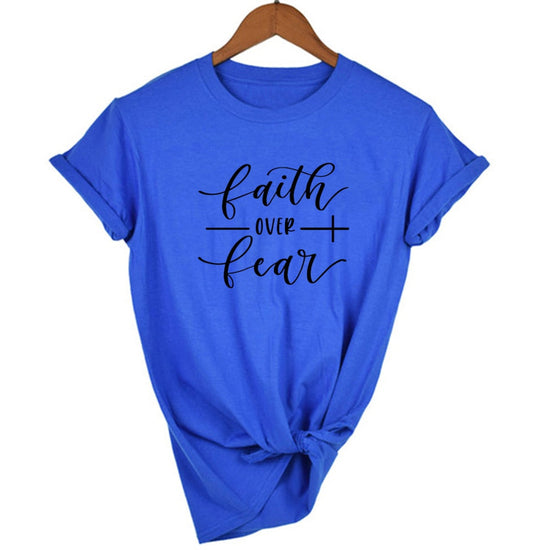 T-shirt blanc col rond vintage femme