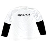 T shirt blanc femme coupe vintage large