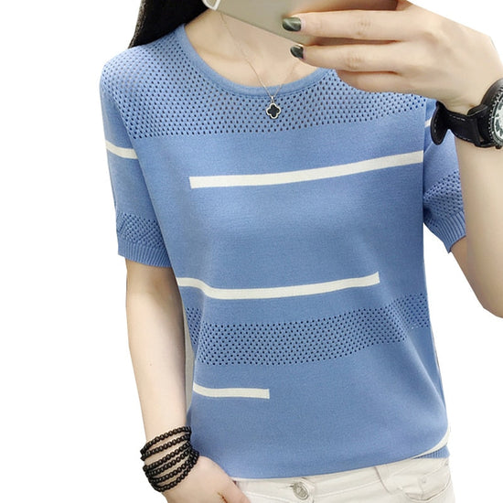 T-shirt femme vintage manche courte