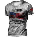 T- shirt homme American vintage