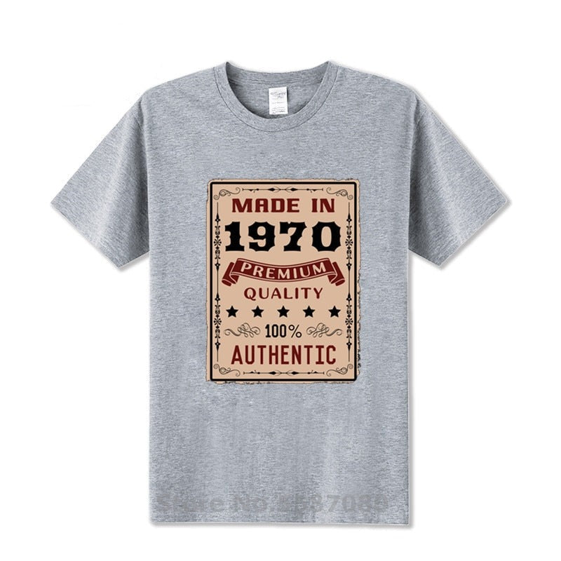 Vintage authentique t-shirt homme - Vintage Nation