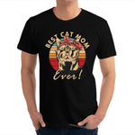 T-shirt homme vintage chat