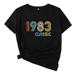 T shirt Vintage 1983 Femme
