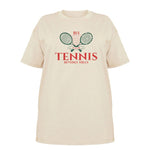 T Shirt Vintage Femme Tennis