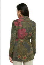 Veste camouflage femme vintage