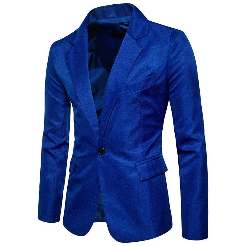 Veste costume 2025 homme bleu roi