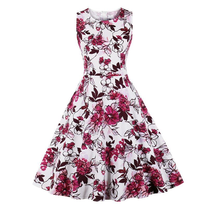 Robe fleurie année 40 clearance